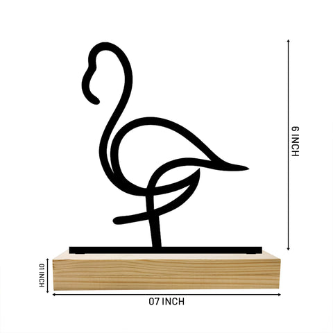 Swan Metal Table Top