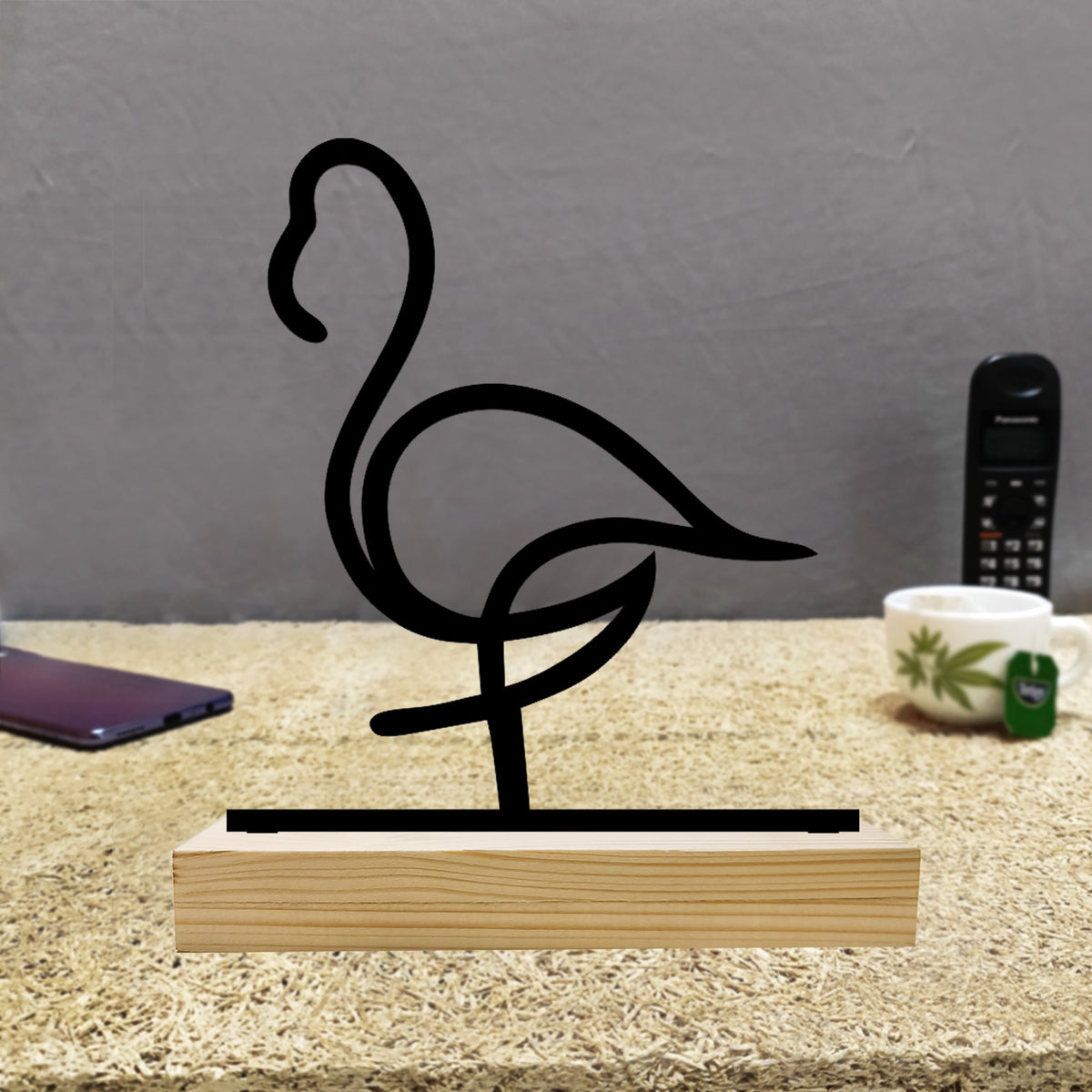 Swan Metal Table Top