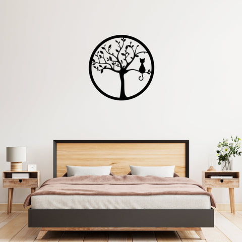 Cool Cat Tree Wall Art