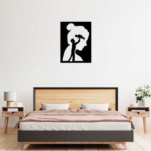 Mother Loving Baby Wall Art