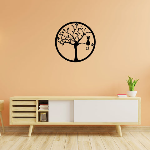 Cool Cat Tree Wall Art