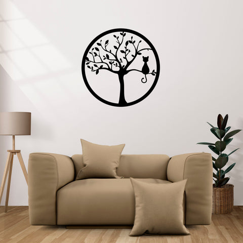 Cool Cat Tree Wall Art