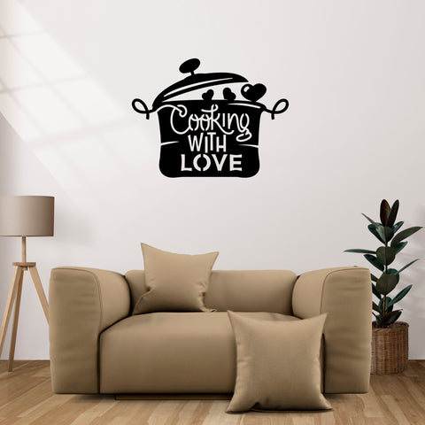 Cooking With Love Wall Art