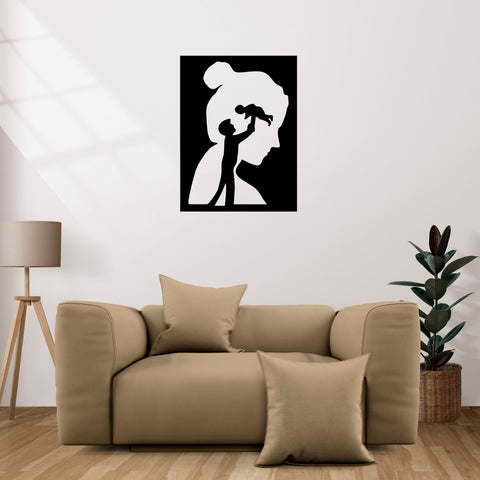 Mother Loving Baby Wall Art