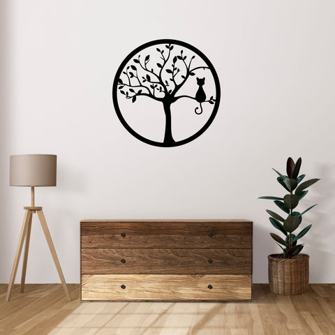 Cool Cat Tree Wall Art