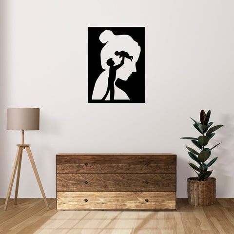 Mother Loving Baby Wall Art