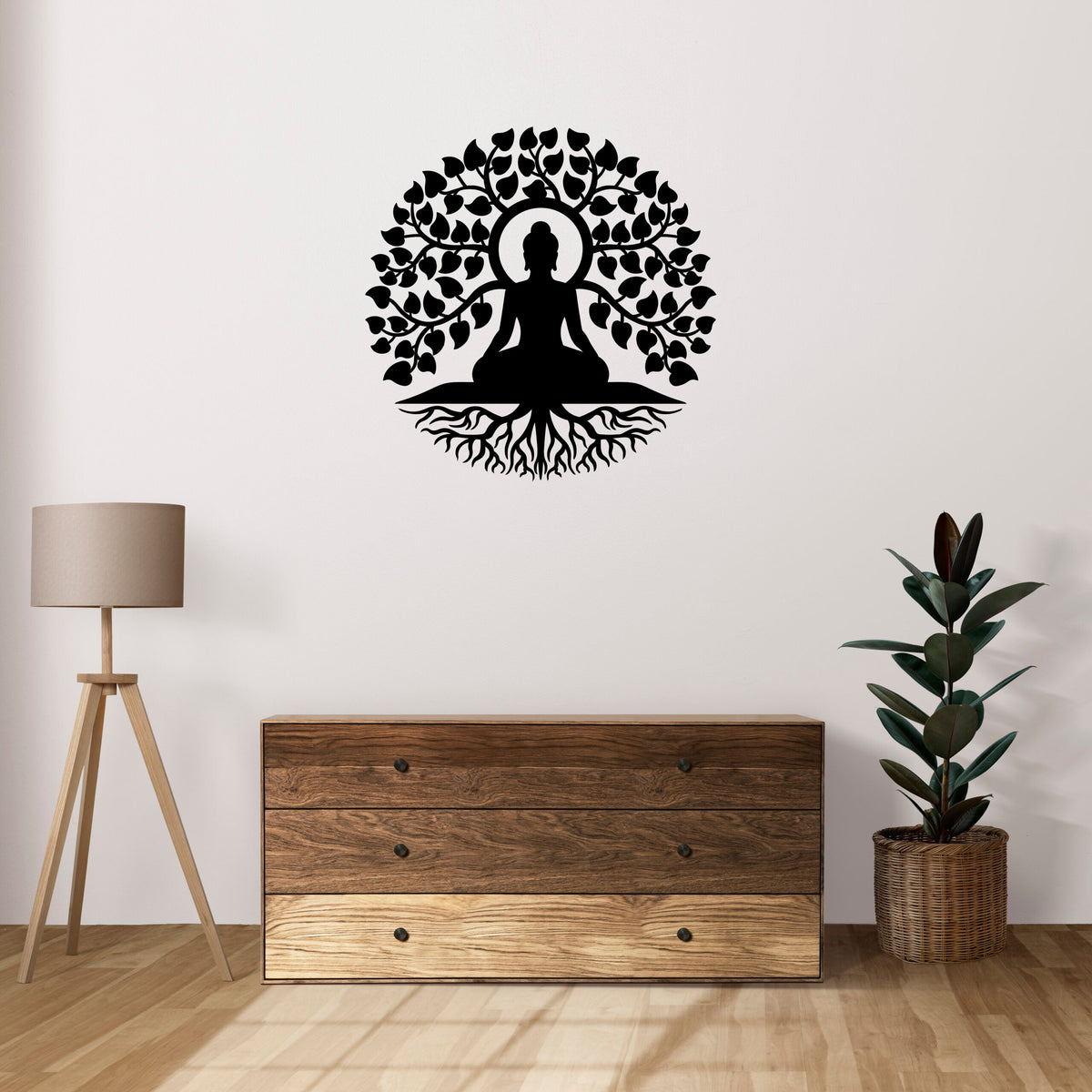 Buddha Tree Wall Art